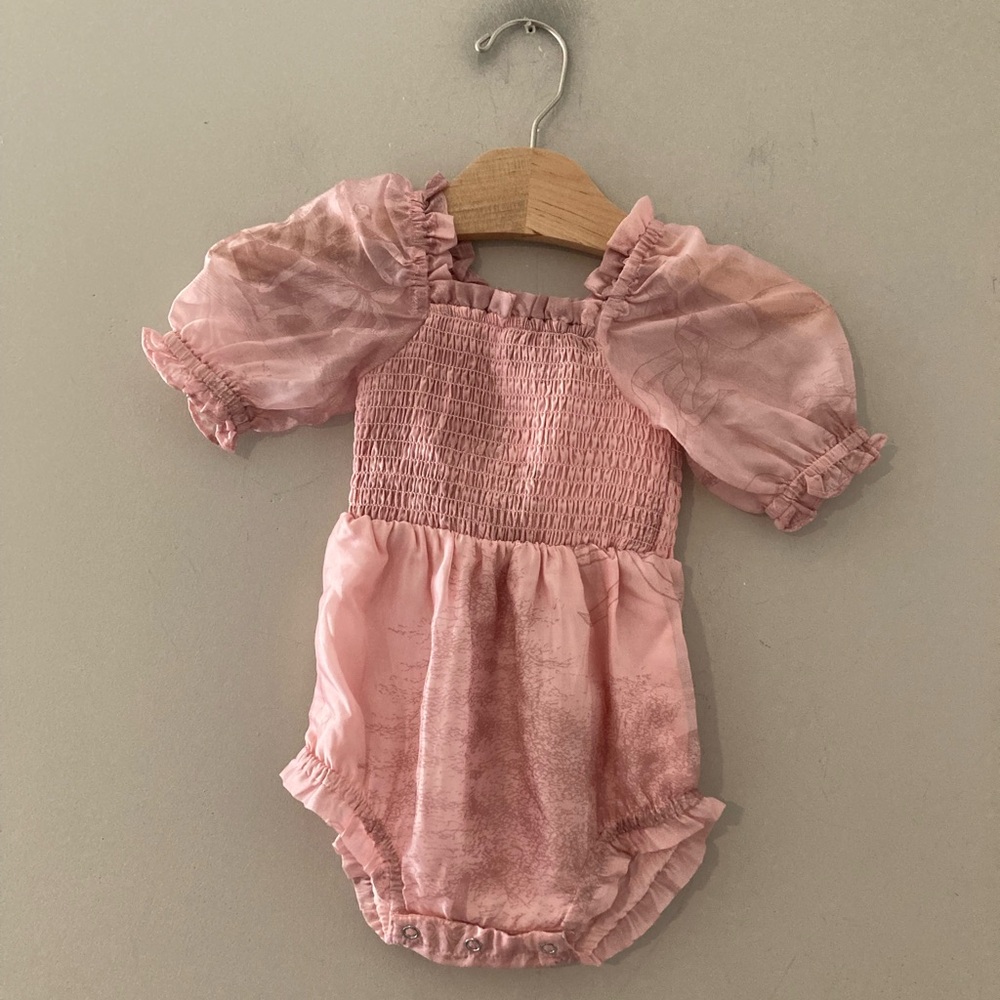 $27 ADD ON Jessakae romper 6-9Y Little Bipsy Kate Quinn Noralee Quincy Mae‎